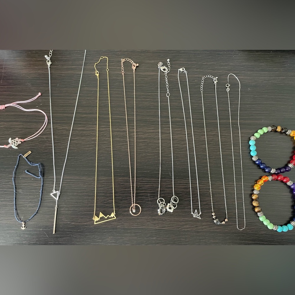 Assorted Jewelry Set with Necklaces and Bracelets